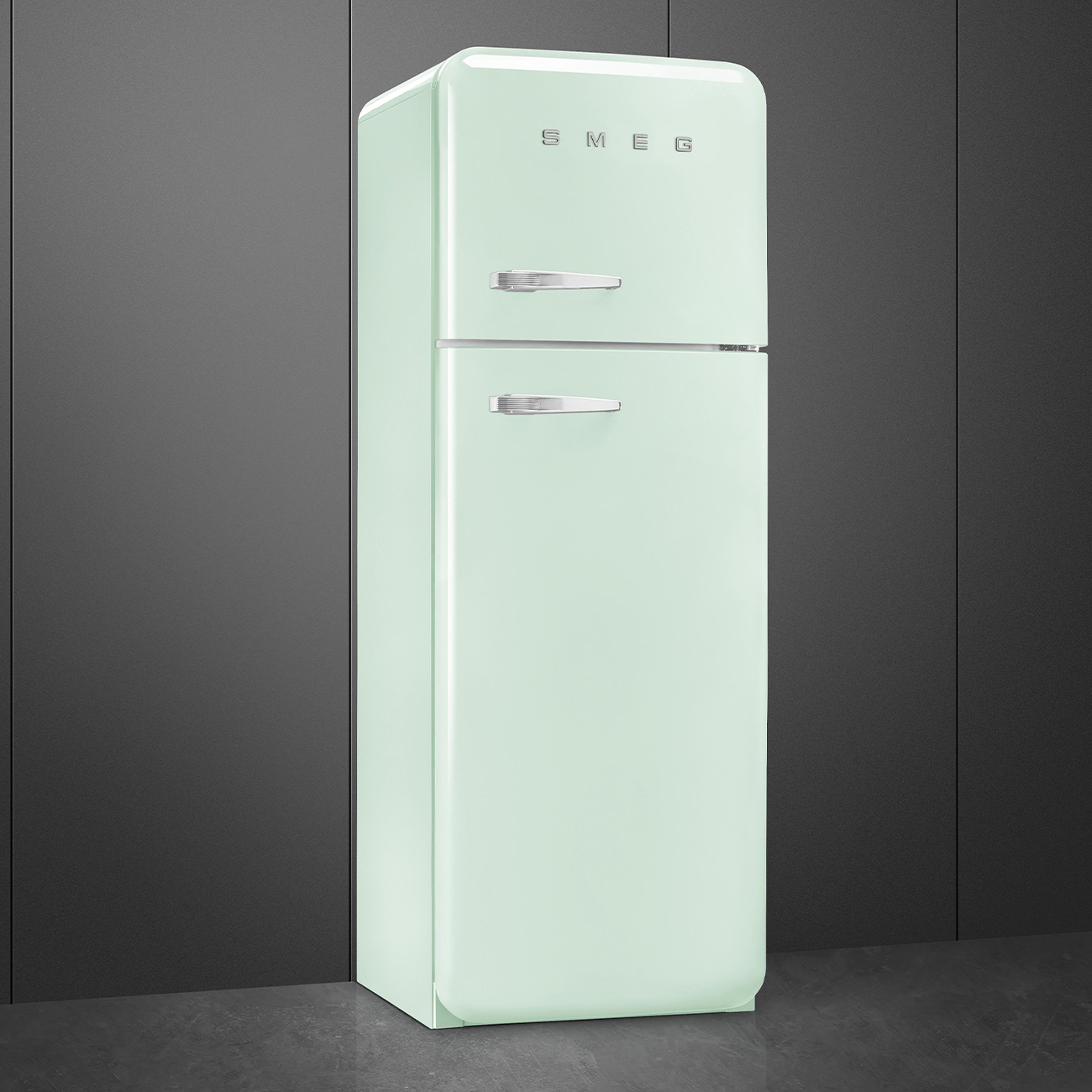 Réfrigérateur Deux portes Vert d'Eau Esthétique Années 50 – Image 3