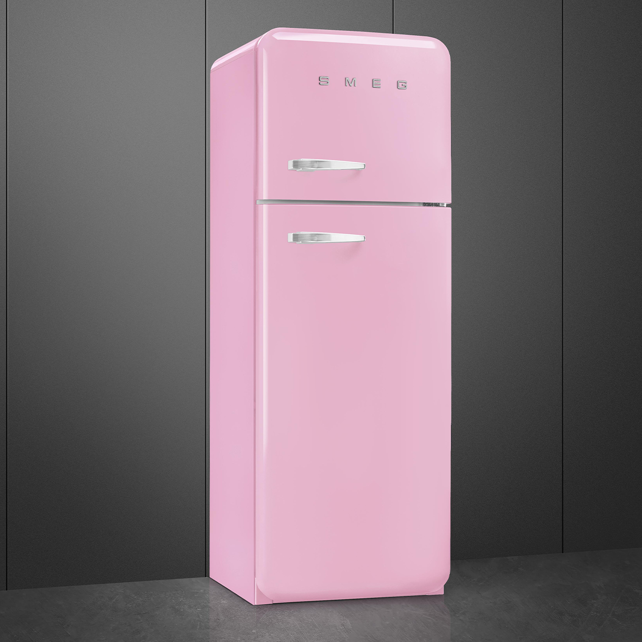 Réfrigérateur Deux portes Rose Esthétique Années 50 – Image 3