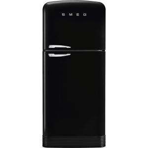 Réfrigérateur Deux portes Noir Esthétique Années 50