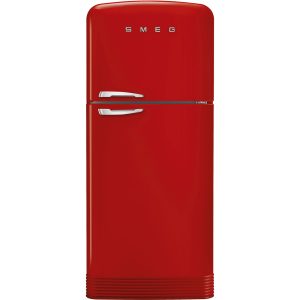 Réfrigérateur Deux portes Rouge Esthétique Années 50