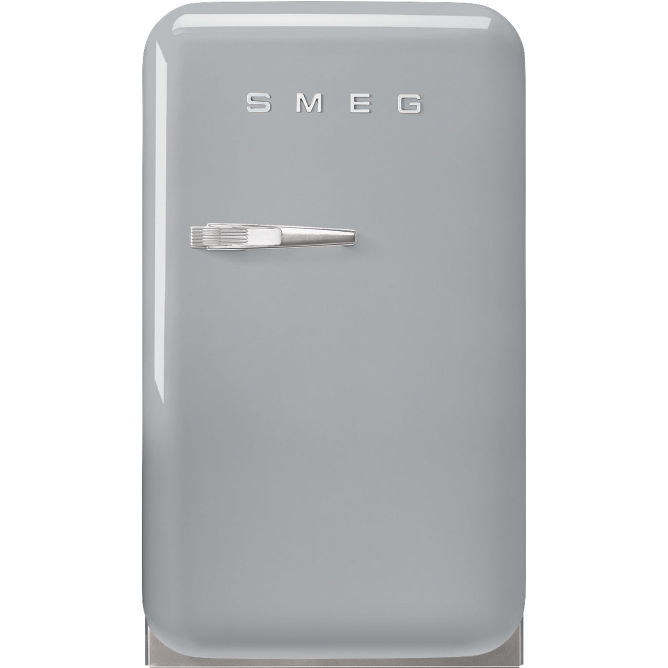 Réfrigérateur Une porte Gris métal Esthétique Années 50