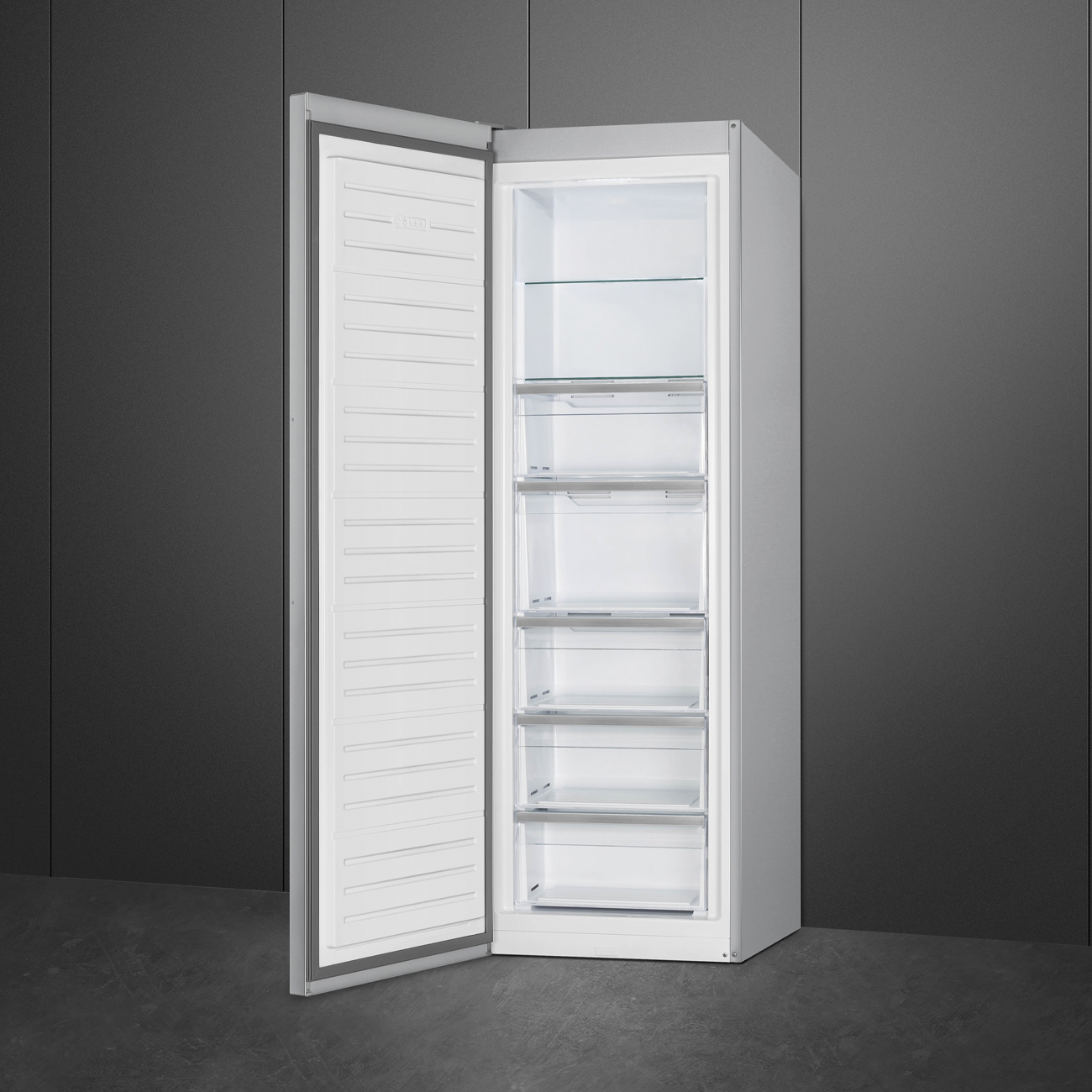 Congélateur Une porte Inox Esthétique Universel – Image 2