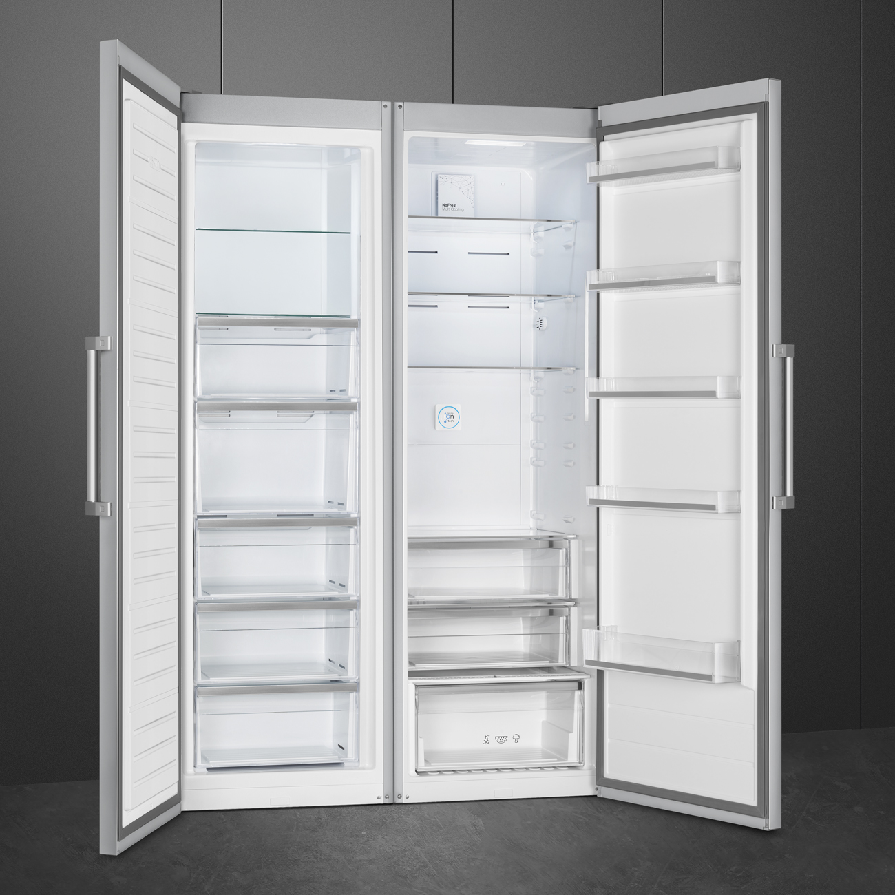 Congélateur Une porte Inox Esthétique Universel – Image 3