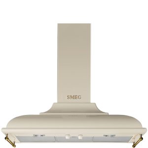Hotte décorative murale Crème Esthétique Cortina