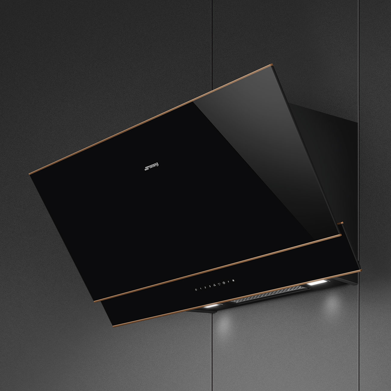 Hotte décorative murale Noir Esthétique Dolce Stil Novo – Image 2