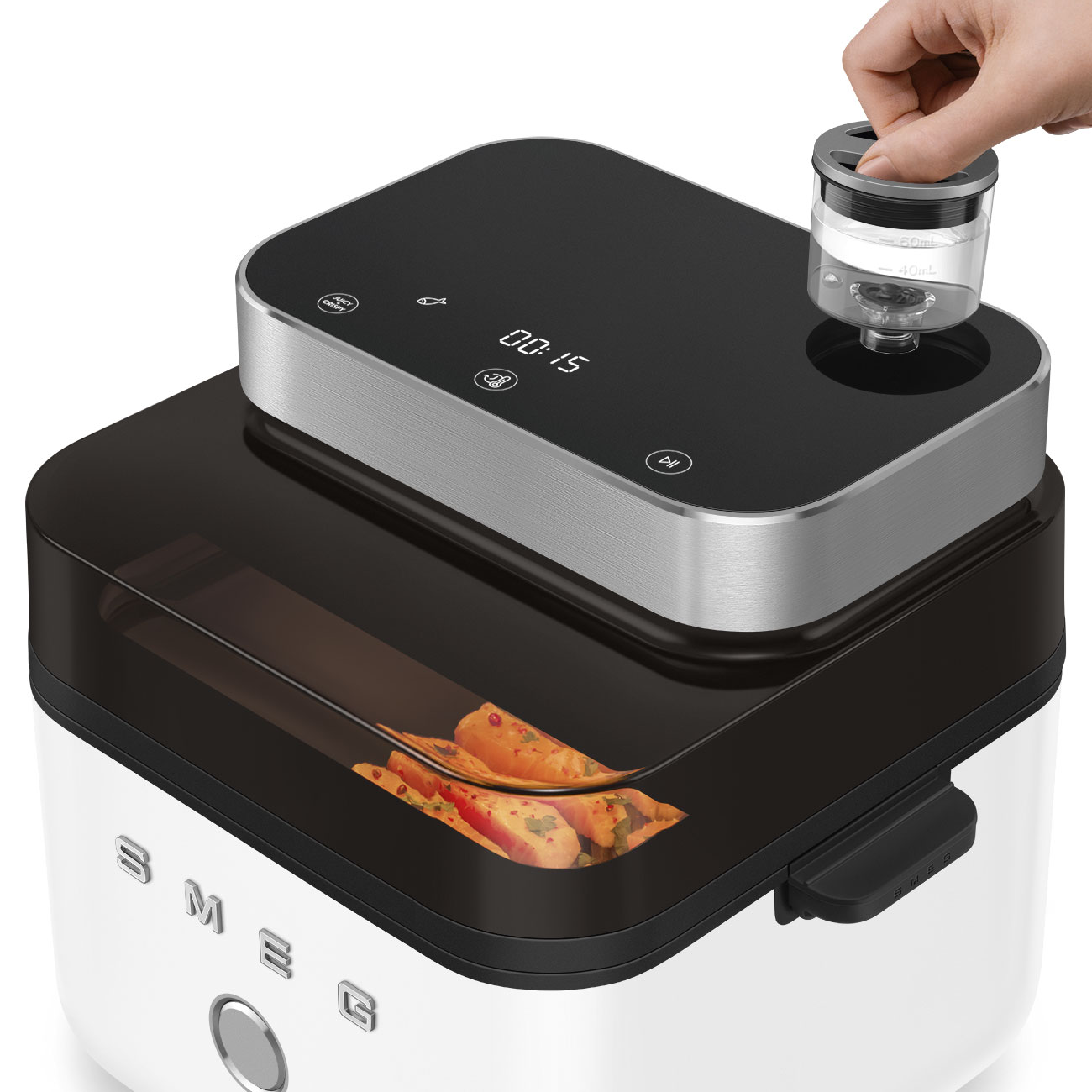 Air Fryer SMEG 7L - Blanc Mat – Image 3